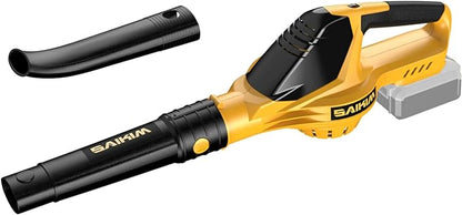 Cordless Leaf Blower for Dewalt 20V Max Battery,Handheld Electric Jobsite Air Blower,5 Variable Speed Up to 150MPH,100 CFM Powerful for Lawn Care,Snow Blow,Yard Clean(Battery Not Included) - LeafyLoom