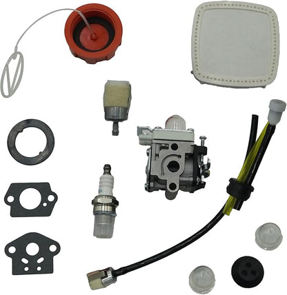 A021004700 A021000722 A021000723 New Carburetor Kits with Air Filter Fits for Echo PB-2520 Leaf Blower Replaces A021004700 A021000722 A021000723 - LeafyLoom