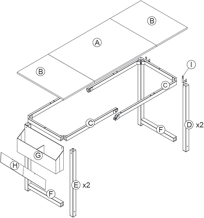 63 inch Sandalwood Splicing Desk, Writing Table, Game Desk, Writing Desk, Computer Desk - LeafyLoom