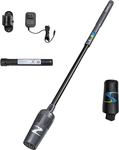 Breeze - Lightweight Cordless Stick Blower for Home, Patios, Condos, Golf course, Pickleball Court, RV and All of Your Outdoor Activities - LeafyLoom