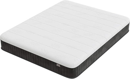 Twin Mattress, 10 Inch Memory Foam Single Bed Mattress with Innerspring Hybrid Mattress in a Box Pressure Relief & Supportive Twin Size Mattress - LeafyLoom