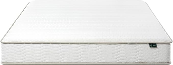 ZINUS 8 Inch Foam and Spring Hybrid Mattress [New Version], California King, Fiberglass free, Medium Firmness, Durable Support, Certified Safe Foams & Fabric, Mattress in A Box - LeafyLoom