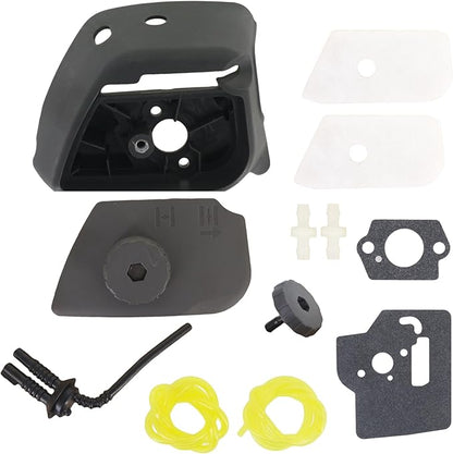 ANTO 576459001 Airbox 530057846 Cover Kit for Husqvarna 124L 125E 125C 125L 125LD 125R 125RJ 128C 128L 128LDX 128R 128RJ 128DJX String Trimmer - LeafyLoom