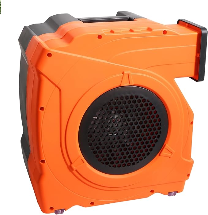 VEVOR Inflatable Blower, 1500W, 2 & 2.1 HP Bounce House Blower, Pump Commercial Air Blower for Inflatables, 3100 RPM Bouncy Castle Electric Fan Perfect for Bounce House - LeafyLoom