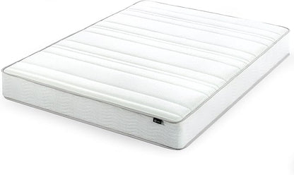 ZINUS 10 Inch Foam and Spring Mattress, Full, CertiPUR-US Certified Foams, Mattress in A Box, White - LeafyLoom