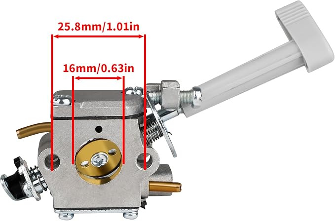 BP42 Carburetor for Ryobi BP42 Backpack Blower RY08420 RY08420A RY42BPEMC RY42WB Leaf Blower 308054093 308054079 with Air Filter Kit - LeafyLoom