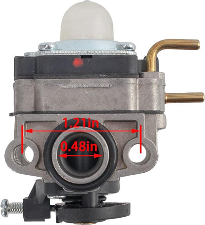 Carbhub TBP6160 TB4BP TB4BPEC 753-05676A Carburetor for Troy-Bilt TB4BP (41AR4BPG966) TBP6160 TB4BPEC Backpack Blower 753-05676A Carburetor with Air Fuel Filter - LeafyLoom