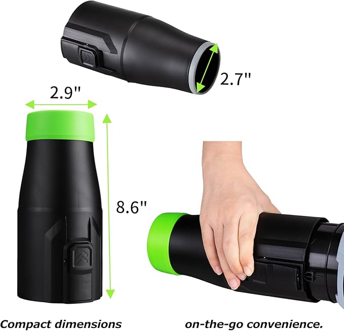 Car Drying Nozzle for EGO Blower - Perfect Attachment for EGO Leaf Blower Drying (1 Pack，for EGO Power+ 530/575/580/585/615/650/765 CFM Blower, no tool) - LeafyLoom