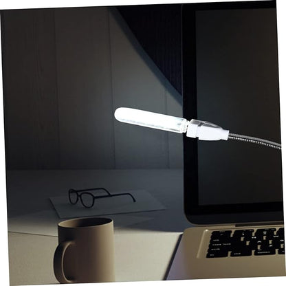 ARTIBETTER U Disk Night Light Indoor Night Lamp Outdoor Camping Light USB Light Atmosphere Light Clip on Desk Lamp Computer Lamp Corridor Light Computer Accessories LED PVC Student Light Bulb - LeafyLoom