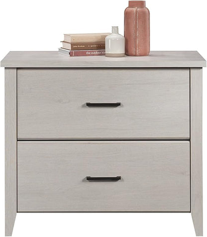 Sauder Summit Station 2-Drawer Lateral File Cabinet, L: 33.86" x W: 20.87" x H: 29.02", Glacier Oak - LeafyLoom