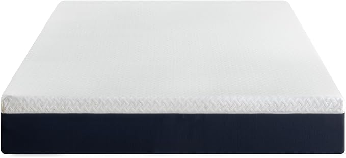 ZINUS 10 Inch Cooling Comfort Hybrid Mattress [New Version], King, Fiberglass Free, Medium Firm Feel, Motion Isolation, Certified Safe Foams & Fabric, Mattress in A Box - LeafyLoom