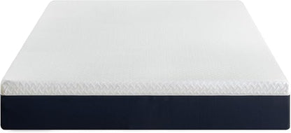 ZINUS 10 Inch Cooling Comfort Hybrid Mattress [New Version], King, Fiberglass Free, Medium Firm Feel, Motion Isolation, Certified Safe Foams & Fabric, Mattress in A Box - LeafyLoom