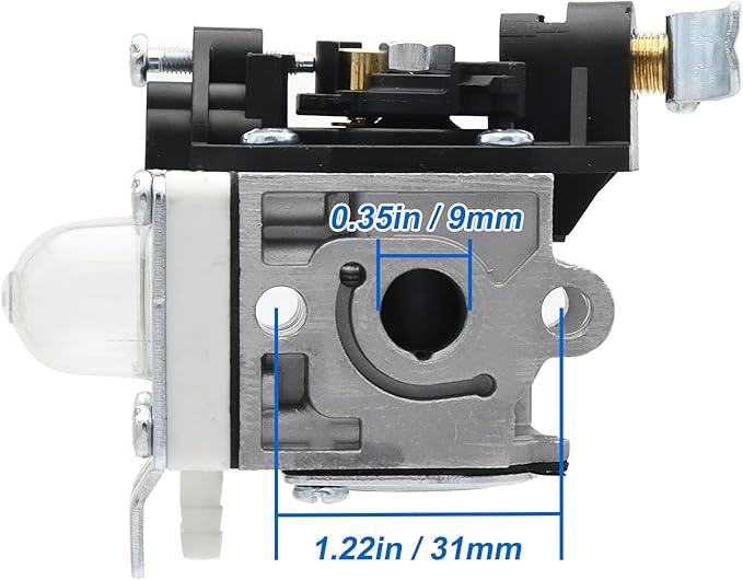 FitBest Carburetor RB-K90 with Repower Maintenance Kit for Echo PB-251 PB-255 PB-255LN ES-255 Blowers A021001350 A021001351 A021001352 carb - LeafyLoom