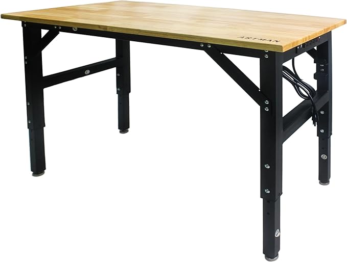 NicBex Laik-DW-00032-DX Desks, 48.03" W x 24.01" D x 41.33" H, Oak+Black - LeafyLoom