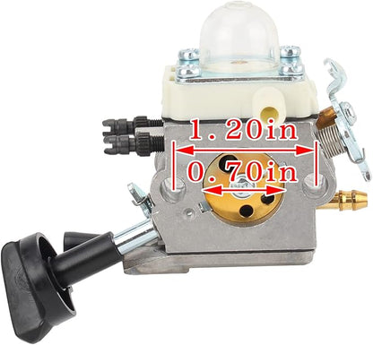 AUTOKAY Carburetor Carb for Stihl BG56 BG56C Blower Replace Zama C1M-S260B 4241-120-0615 - LeafyLoom