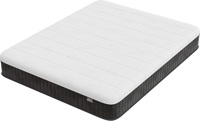 Firm Double Mattress, 12 Inch Memory Foam Full Size Mattress, Full Bed Mattress in a Box Pressure Relief & Firm Mattress Double Size… - LeafyLoom