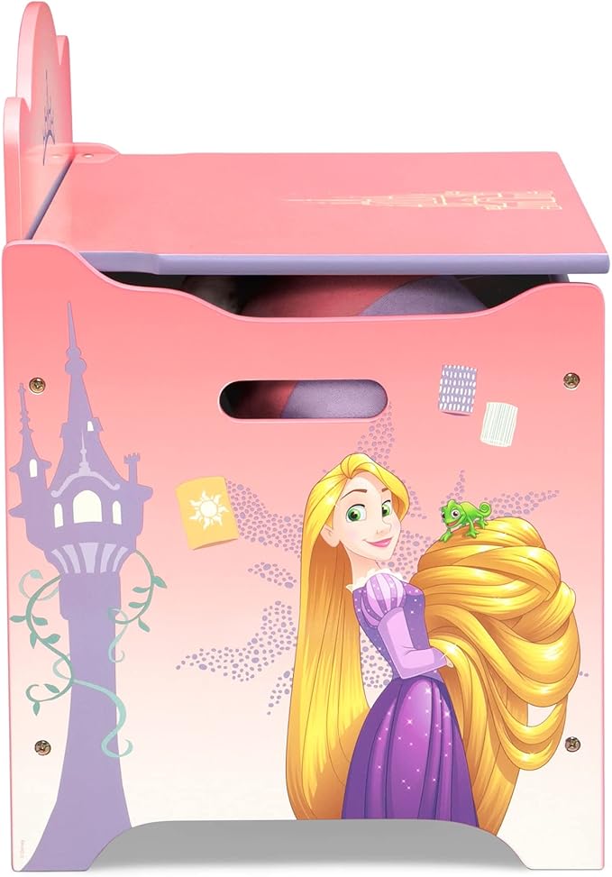 Delta Children Deluxe Toy Box, Disney Princess - LeafyLoom