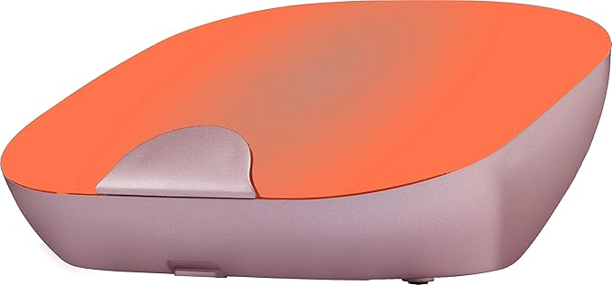 ENBRIGHTEN Night Light LED Table Lamp, Touch Sensor, Color Changing RGB, Wireless, Battery Operated, SleepLite, Sleep Friendly, Dimmable, Bedroom, Living Room, Office, Desk, Rose Gold, 47413 - LeafyLoom