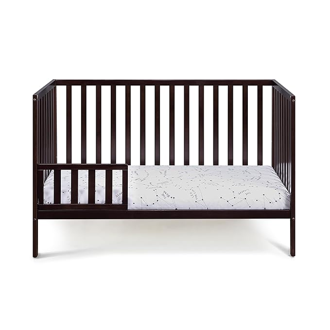 Suite Bebe Palmer 3 in 1 Convertible Crib - Quick Ship, Espresso - LeafyLoom