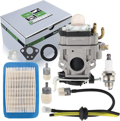 WYK-192 Carburetor Tune Up Kit A021000810 A021000811 for Echo PB651H PB651T PB755SH PB755ST Shindaiwa EB633RT EB630 Redmax EB6200 Blower with Air Fuel Filter Spark Plug - LeafyLoom