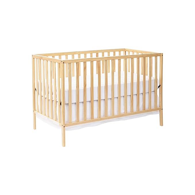 Suite Bebe Palmer 3 in 1 Convertible Crib - Quick Ship, Natural - LeafyLoom