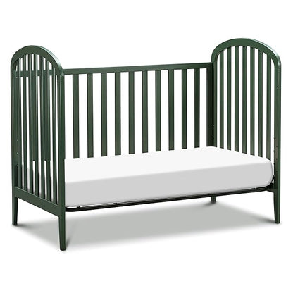 DaVinci, Beau 3-in-1 Convertible Crib in Forest Green, Greenguard Gold Certified - LeafyLoom