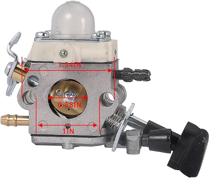 BG86 Carburetor for STIHL SH86 SH86C BG86C BG86CE BG86Z BG86CEZ Leaf Blower Replace Zama C1M-S261B 4241-120-0623 4241-120-0616 With Stub Spark Arrestor Air Filter Kit - LeafyLoom