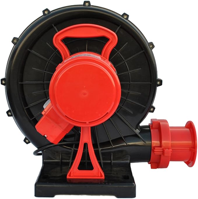 XPOWER BR-252A 1 HP Indoor/Outdoor Inflatable Blower Fan for Bounce Houses and Movie Screens, with Weather-Resistant Switch, Safety Certified - LeafyLoom