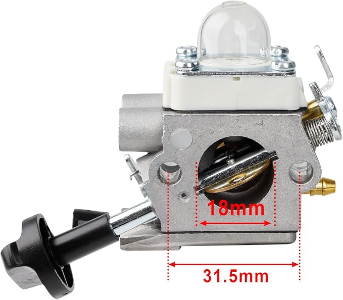 BG56C Carburetor for STIHL BG56 Leaf Blower Replace for ZAMA C1M-S260B 4241-120-0632 4241-120-0622 4241-120-0615 - LeafyLoom