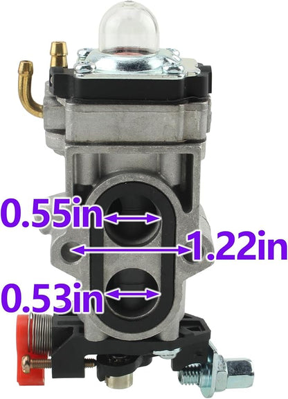 Carbhub Carburetor Fit for RedMax BZ7001, EBZ5100, EBZ5150, EBZ6500, EBZ7001, BZ8000, EBZ8001, EBZ8050, EBZ8500 Backpack Blower Replace 577144601 505183101 848H108100 T110881450 - LeafyLoom