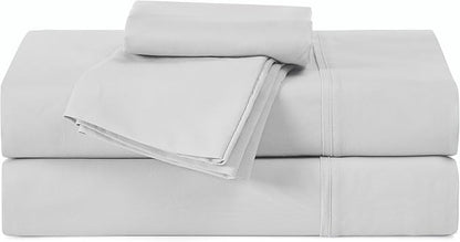 UGG 11793 Alahna Twin Bed Sheets and Pillowcases 3-Piece Set Sleep in Luxury Machine Washable Deep Pockets Wrinkle-Resistant Breathable Cozy Comfort Silky Cooling Sheets, Twin, Stone - LeafyLoom