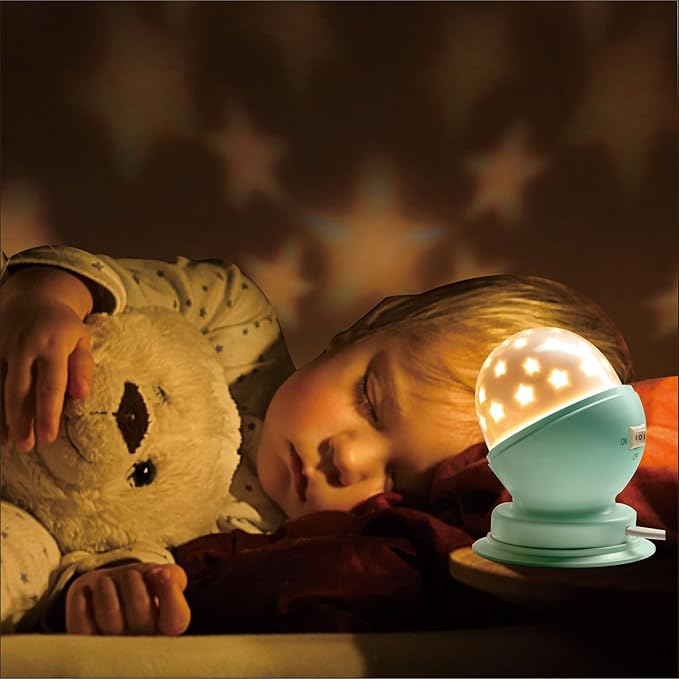 Star Night Light for Kids Star Night Light for Kids Bedroom Girls Night Light Starry Night Light Projector Plug in Night Light for Kids with Timer (1 Pack, 3000K) (3000K Warm White, green) - LeafyLoom