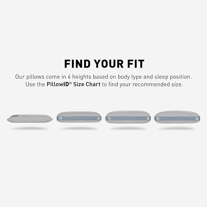 Bedgear Flow Performance Pillow - Size 2.0 - Soft Bed Pillows for All Sleep Positions - Maximum Breathability - Washable Cover- Back, Stomach, and Side Sleeper Pillow - 20" W x 26" L x 5.75" H - LeafyLoom