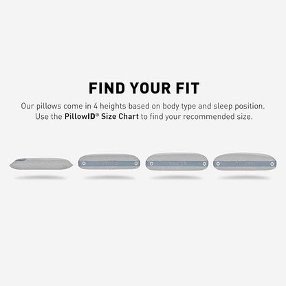 Bedgear Flow Performance Pillow - Size 2.0 - Soft Bed Pillows for All Sleep Positions - Maximum Breathability - Washable Cover- Back, Stomach, and Side Sleeper Pillow - 20" W x 26" L x 5.75" H - LeafyLoom