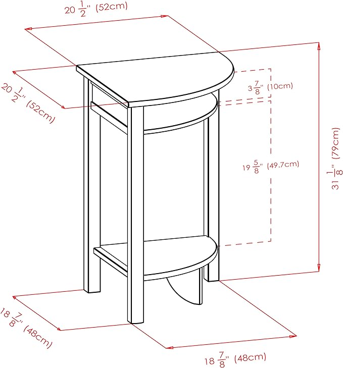 Winsome Liso Corner Desk, Espresso - LeafyLoom