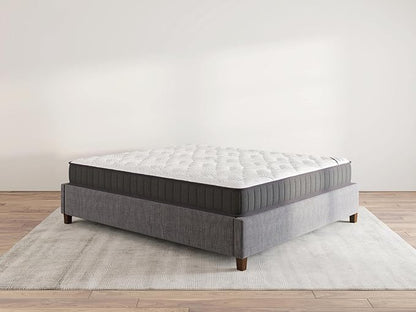 Ottomanson 9" Queen Mattress in a Box Made in USA, Medium-Firm Mattress, Hybrid Mattress Cool Improved Airflow with Edge to Edge Pocket Coil, Bed in A Box, Ottopedic - LeafyLoom