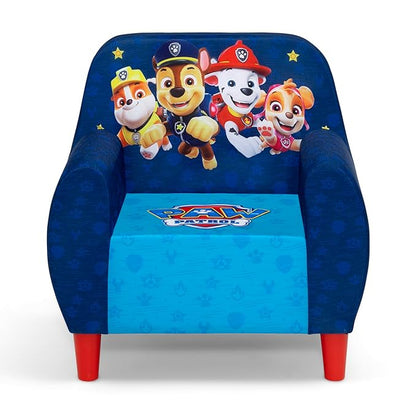 Delta Children PAW Patrol Foam Chair for Kids, Blue - LeafyLoom