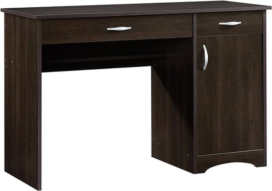 Sauder Beginnings Desk, Cinnamon Cherry finish - LeafyLoom