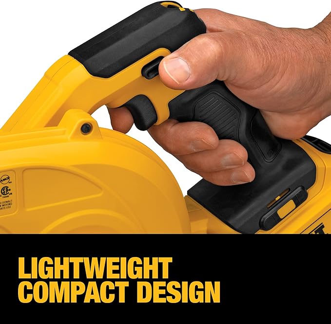 DEWALT 20V MAX* Blower for Jobsite Kit, Compact (DCE100M1) - LeafyLoom