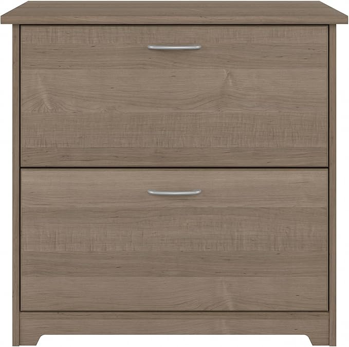 Bush WC31280 Cabot 2-Drawer Lateral File Cabinet, Letter/Legal, Ash Gray, 31-Inch - LeafyLoom