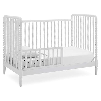 Delta Children Saint 4-in-1 Convertible Crib - Greenguard Gold Certified, Bianca White - LeafyLoom