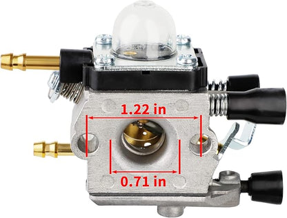 C1Q-S68G Carburetor for Stihl BG55 Blower BG85 BG45 BG46 BG65 SH55 SH85 Leaf Blower Carburetor Replace for Zama C1Q-S68 with Air Filter - LeafyLoom