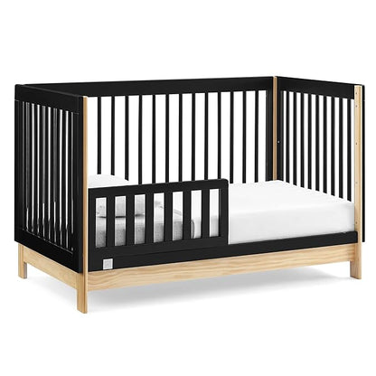 GAP babyGap Tate 4-in-1 Convertible Crib - Greenguard Gold Certified, Ebony/Natural - LeafyLoom