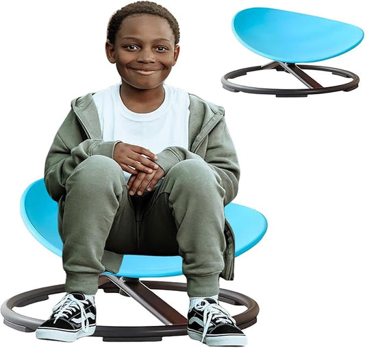 Swivel Chair for Kids, Autism Spinning Chair for Kids - LeafyLoom