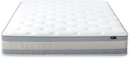 ZINUS 10 Inch Green Tea Cooling Gel Memory Foam Hybrid Mattress, King, Pocket Innersprings for Motion Isolation, Mattress in A Box - LeafyLoom