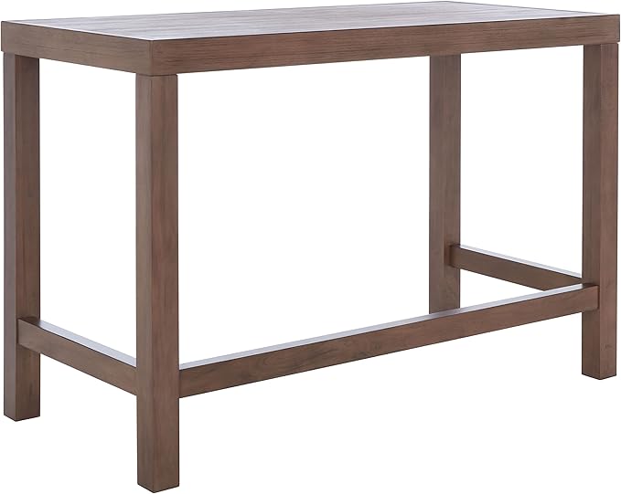 SAFAVIEH Home Collection Graylyn Farmhouse Brown Desk, Medium - LeafyLoom