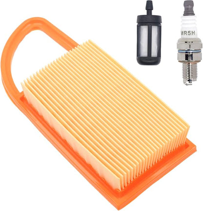 FitBest Air Filter Spark Plug Fuel Filter for Stihl BR500 BR550 BR600 BR700 Backpack Blower 4282 141 0300 4282 141 0300B - LeafyLoom