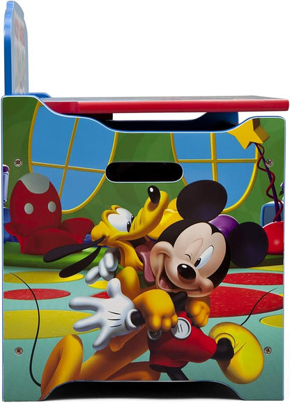 Delta Children Deluxe Toy Box, Disney Mickey Mouse - LeafyLoom