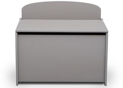 Delta Children MySize Deluxe Toy Box, Grey - LeafyLoom