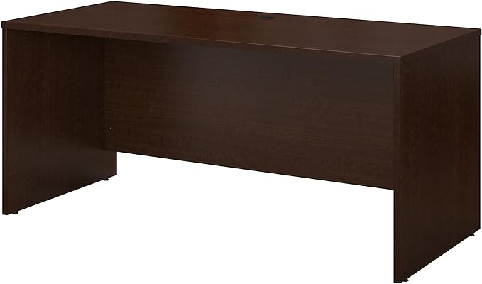 Bush Business Furniture Series C Credenza Desk, Computer Table for Home or Professional Office, 60W x 24D, Mocha Cherry - LeafyLoom